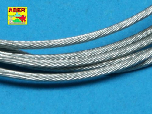 Aber Models Stainless Steel Towing Cables O 1,2 mm, 1 m long (TCS 12)