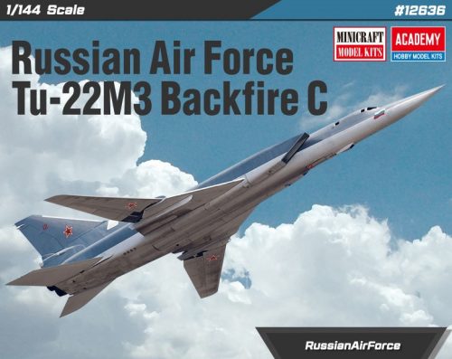 Academy Russian Air Force Tu-22M3 Backfire C 1:144 (12636)