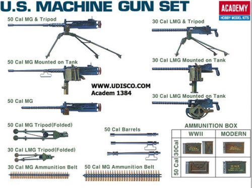 Academy U.S. Machine Gun Set 1:35 (13262)