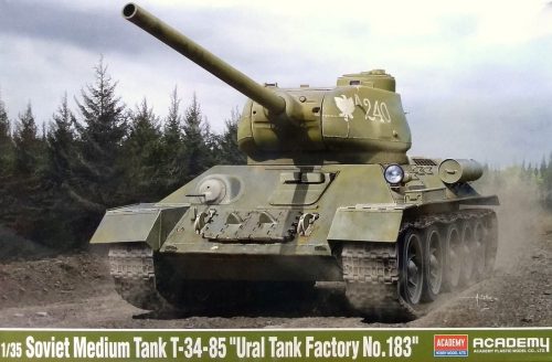 Academy T-34/85 "Ural" Tank Factory No.183 1:35 (13554)