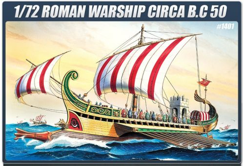 Academy Roman Warship Circa B.C 50 1:72 (14207)