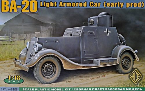 ACE BA-20 light armored car, early prod. 1:48 (ACE48108)