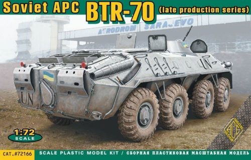 ACE BTR-70 Soviet armored personnel carrier late prod. 1:72 (ACE72166)