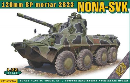 ACE NONA-SVK 120mmm SP mortar 2S23 1:72 (ACE72169)