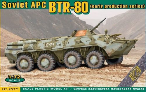 ACE BTR-80 Soviet armored personnel carrier, early prod. 1:72 (ACE72171)