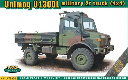 ACE Unimog U1300L 4x4 military 2t truck 1:72 (ACE72450)