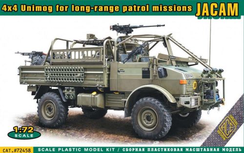 ACE 4x4 Unimog for long-range Patrol Missions JACAM 1:72 (ACE72458)