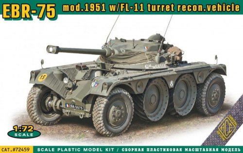 ACE EBR-75 mod.1951 w/FL-11 turret recon. vehicle 1:72 (ACE72459)