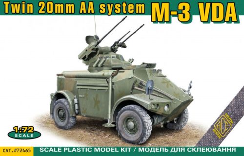 ACE M-3 VDA Twin 20mm AA system 1:72 (ACE72465)