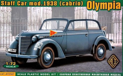 ACE Olympia (cabrio) staff car,model 1938 1:72 (ACE72507)