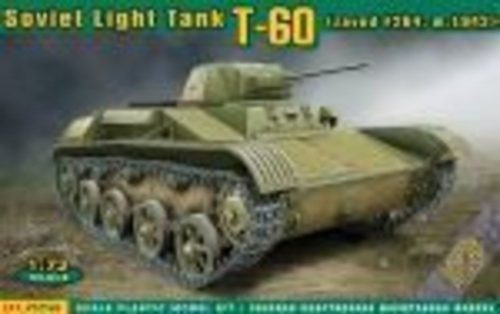 ACE T-60 Soviet light tank(zavod #264,m1942) 1:72 (ACE72540)