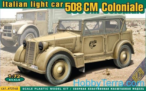 ACE 508 CM Coloniale Italien light car 1:72 (ACE72548)