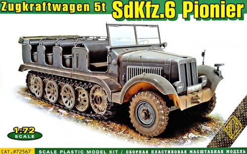 ACE SdKfz.6 Pionier Zugkraftwagen 5t 1:72 (ACE72567)