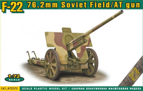 ACE F-22 Soviet 76.2mm Soviet field/AT gun 1:72 (ACE72572)