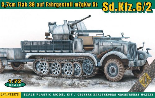 ACE SdKfz.6/2 3.7cm Flak 36 auf Fahrgestell mZgKw 5t 1:72 (ACE72573)