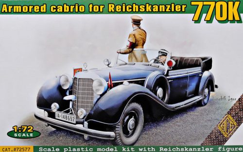 ACE Typ 770K armored cabrio for Reichskanzler 1:72 (ACE72577)