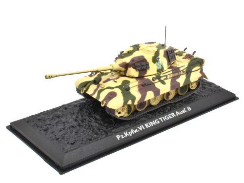 Atlas Edition Pz.Kpfw.VI KING TIGER Ausf.B Assembled Model 1:72