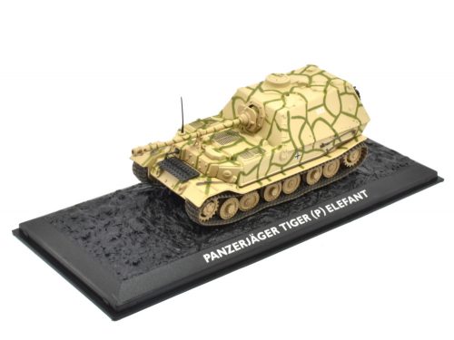 Atlas Edition PANZERJÄGER TIGER (P) ELEFANT Assembled Model 1:72