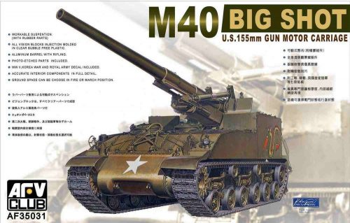 AFV-Club M40 Self-Propelled Gun (re-edition) 1:35 (35031)