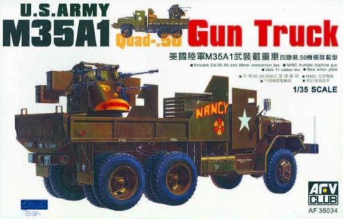 AFV-Club M35 GUN TRUCK VIETNAM 1:35 (35034)