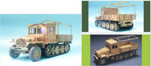 AFV-Club Sdkfz11 late version with wood cab 1:35 (35047)