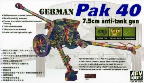 AFV-Club PAK40 76 mm GUN 1:35 (35071)