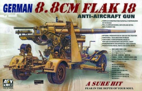 AFV-Club 8,8 cm FLAK 18 1:35 (35088)