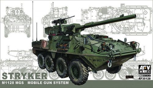 AFV-Club STRYKER w/105mm gun MGS 1:35 (35128)