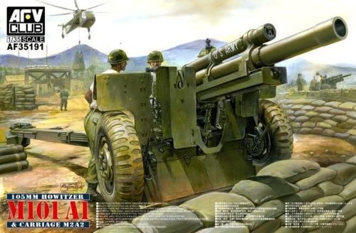 AFV-Club 105mm Howitzer M101 A1 Carriage M2 A2 1:35 (35191)