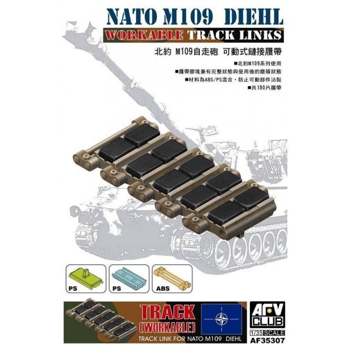 AFV-Club Workable tracks for M109 NATO Diehl 1:35 (35307)