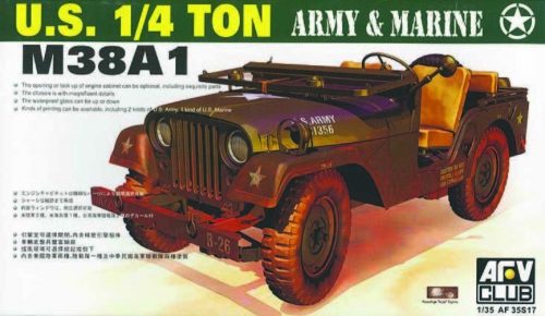 AFV-Club M38A1 JEEP 4X4 UTILITY 1:35 (35S17)