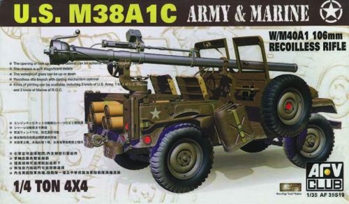 AFV-Club JEEP M38 w/106 mm GUN 1:35 (35S19)