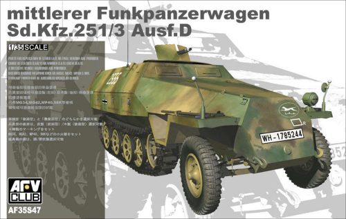 AFV-Club Sd.Kfz. 251/3 Ausf.D mittlerer Funkpanzerwagen 1:35 (35S47)