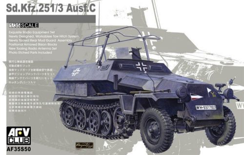 AFV-Club Sdkfz 251/3 Ausf C (limited serie) 1:35 (35S50)