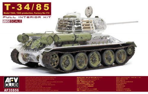 AFV-Club T-34/85 Factory 174 with trans. turret (35S56)