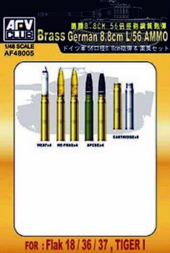 AFV-Club 8,8 cm L/56 AMMUNITION 1:48 (48005)