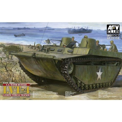 AFV-Club LVT-4 U.S. Water Buffalo, landing Vehicle Tracked,Late Type 1:35 (AF35198)