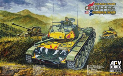 AFV-Club M24 Chafee tank Korea war vision 1:35 (AF35209)