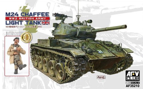 AFV-Club M24 Chaffee tank WW 2 British Army version 1:35 (AF35210)