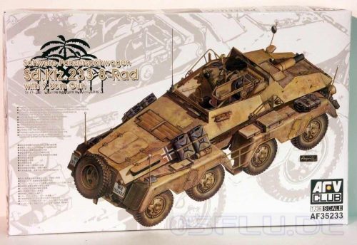 AFV-Club Sd.Kfz.233 8-Rad with 7,5 cm Gun Schwere Panzerspähwagen 1:35 (AF35233)