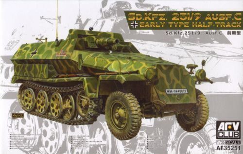 AFV-Club Sd.Kfz.251/9/Ausf,C Early Type Half-Trac 1:35 (AF35251)