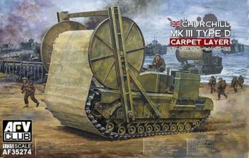 AFV-Club Churchill Carpet Layer (Type D) Mark II 1:35 (AF35274)