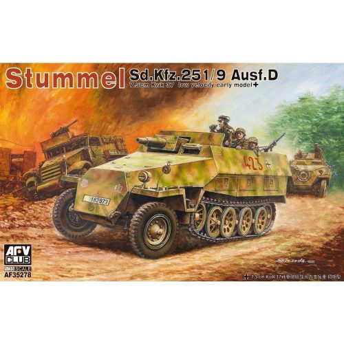 AFV-Club Stummel Sd.Kfz.251/9 Ausf.D 7,5cm KwK37 1:35 (AF35278)