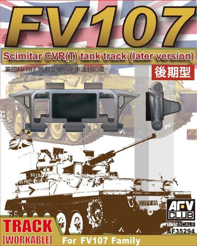 AFV-Club Scimitar CVR Family Workable track(Late 1:35 (AF35294)