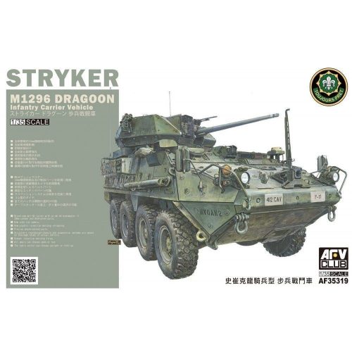 AFV-Club M1296 Stryker Dragoon Infantry Fighting Vehicle 1:35 (AF35319)