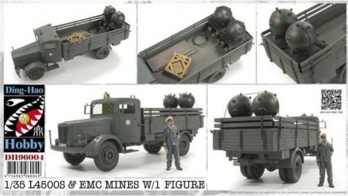 AFV-Club L4500S & EMC Mines w/1 Figure 1:35 (DH96004)