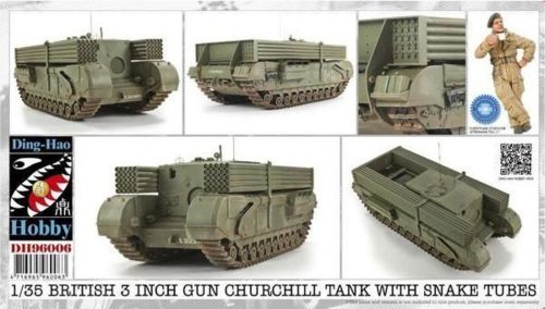 AFV-Club British 3 Inch gun Churchill tank & 1:35 (DH96006)