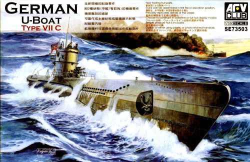 AFV-Club U-BOOT type VII C 1:350 (SE73503)