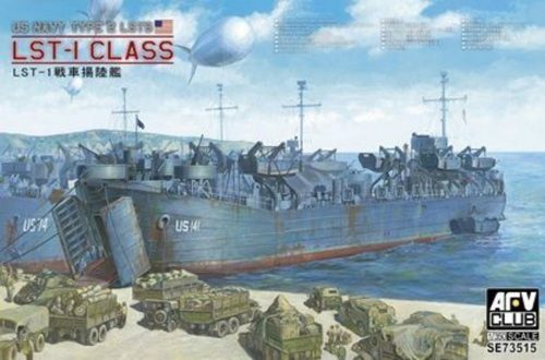 AFV-Club US WW2 LST-1 Class 1:350 (SE73515)