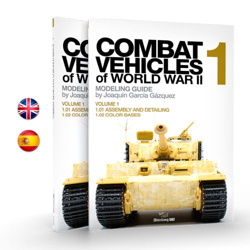 AK Interactive COMBAT VEHICLES OF WORLD WAR II(by Joaquín García) Vol 1 (English) (ABT611)